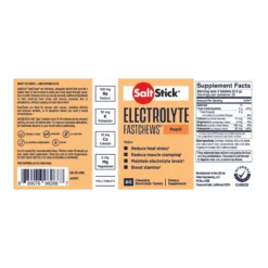 SALTSTICK FastChews - Peach -The Trail Runner Shop 1055 5403 4060U.S.60ctFastChewsPeach OL ArtboardToDieline 2048x2048 bb185dd8 2418 4998 b498 f53df5041003