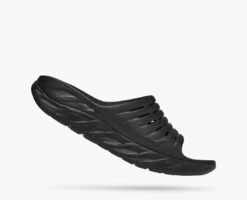 HOKA Ora Recovery Slide - All Gender -The Trail Runner Shop 1134527 BLK 2
