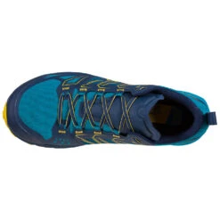 LA SPORTIVA Jackal GTX - Men's -The Trail Runner Shop 46j 629723 jackalgtx nightbluemoss 6 9