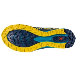 LA SPORTIVA Jackal GTX - Men's -The Trail Runner Shop 46j 629723 jackalgtx nightbluemoss 7 8