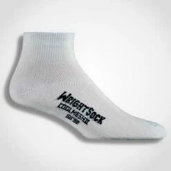 WRIGHTSOCK Coolmesh II Quarter Anti-Blister Socks 19 WRIGHTSOCK Coolmesh II Quarter Anti-Blister Socks -The Trail Runner Shop 805 CoolMeshll Quarter White 400