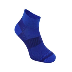 WRIGHTSOCK Coolmesh II Quarter Anti-Blister Socks 17 WRIGHTSOCK Coolmesh II Quarter Anti-Blister Socks -The Trail Runner Shop 805 Royal Blue 3501