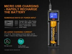 FENIX ARE-D1 Battery Charger -The Trail Runner Shop ARE D1 rapid