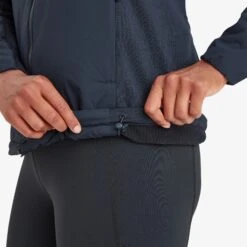 MONTANE Fireball Lite Insulated Hooded Jacket - Women's -The Trail Runner Shop FFILHECL FEM FIREBALL LITE HOODIE ECLIPSE BLUE 8