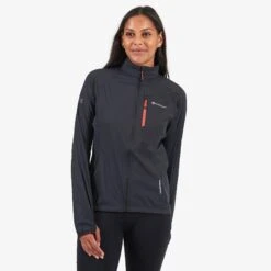MONTANE Featherlite Trail Jacket - Women's -The Trail Runner Shop FFTJABLA FEM FEATHERLITE TRAIL JACKET 2