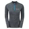 MONTANE Katla Pull-On Fleece Jacket - Women's -The Trail Runner Shop FKAPOSTR Fem Katla Pull On STRATUS GREY