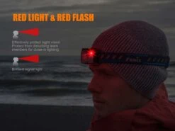 FENIX HL32R Headlamp - 600 Lumens -The Trail Runner Shop HL32R Headlamp Red Light