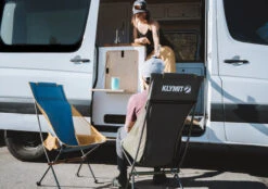 KLYMIT Ridgeline Camp Chair -The Trail Runner Shop Klymit RidgelineCampChair Reg Gold 12RLBL01C LS03 2830x2000 06497eba e577 46da 88b6 0c240de1572d