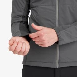 MONTANE Fireball Lite Insulated Hooded Jacket - Men's -The Trail Runner Shop MFBLHELE FIREBALL LITE HOODIE SLATE 7