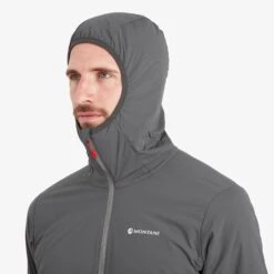MONTANE Fireball Lite Insulated Hooded Jacket - Men's -The Trail Runner Shop MFBLHELE FIREBALL LITE HOODIE SLATE 8