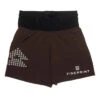T8 Sherpa Shorts - Men's - Fineprint Coffee -The Trail Runner Shop M sFPfront