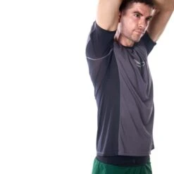 T8 Iced Tee - Men's -The Trail Runner Shop Men sIcedTee StormGrey Side 740x e8f953a8 3c46 4573 9489 e7e32d5d71c1