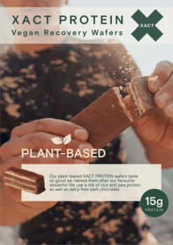 XACT NUTRITION Plant-Based Protein Wafer - Cinnamon Cookie (4pk) -The Trail Runner Shop Nutrition Sheet Vegan PROTEIN 2023 en