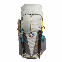 BIG AGNES Parkview 63L Pack - Men's -The Trail Runner Shop Parkview 63L fog 03 front with gear 600x 88a3221f ef4a 45a8 b272 2ad266a73aa1