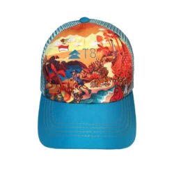 T8 BOCO Technical Trucker Hat - Indonesia By Rini Sugianto