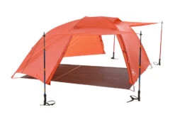 BIG AGNES Copper Spur HV UL3 Tent -The Trail Runner Shop THVCS320 orange FF AwningUp 007