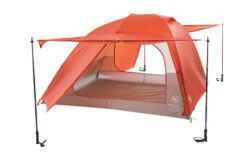BIG AGNES Copper Spur HV UL4 Tent -The Trail Runner Shop THVCS420 Orange AwningUp 004