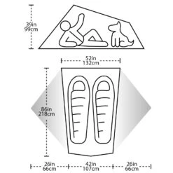 BIG AGNES Tiger Wall UL2 Solution Dye Tent -The Trail Runner Shop TigerWall2p