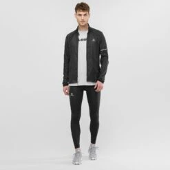 SALOMON Agile Wind Jacket - Men's -The Trail Runner Shop agile wind jkt m L40111200 10