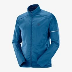 SALOMON Agile Wind Jacket - Men's -The Trail Runner Shop agile wind jkt m LC1165100