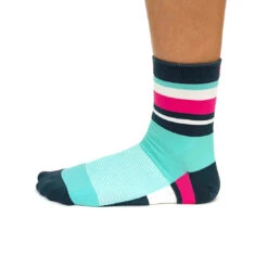 T8 Mix Match Socks -The Trail Runner Shop cyan