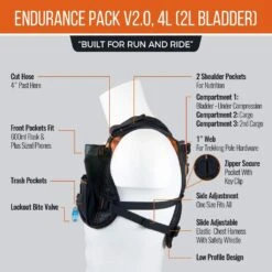 ORANGE MUD Endurance Pack 4L - V2.0 (2L Bladder, 4L Cargo) -The Trail Runner Shop endurance pack 4l v2 0 2l bladder cargo ideal for running and biking hydration orange mud llc technology cable wire 167 1024x1024 c4475351 8c0b 4bc0 ae9a c817d3fad50d