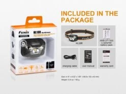 FENIX HL18R Headlamp - 400 Lumens -The Trail Runner Shop fenix HL18R headlamp included