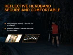 FENIX HL18R Headlamp - 400 Lumens -The Trail Runner Shop fenix HL18R headlamp reflective headband