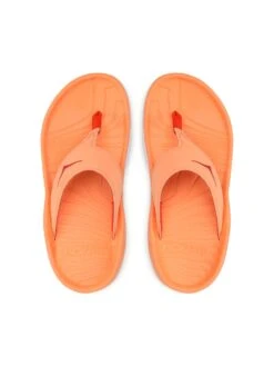 HOKA Ora Recovery Flip - Women's -The Trail Runner Shop hoka zehentrenner w ora recovery flip 1117910 orange 4