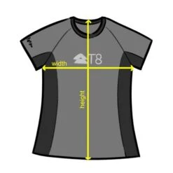 T8 Iced Tee - Women's -The Trail Runner Shop iced tee size drawing 480x480 ea13ae08 77fb 4d4e bdc8 a84ba73a8cc4