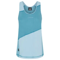 LA SPORTIVA Drift Tanks - Women's -The Trail Runner Shop k84 624625 drift tank w topaz celestial blue 3