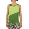 LA SPORTIVA Drift Tanks - Women's -The Trail Runner Shop k84 709718 drift tank w lime green kale 1 5