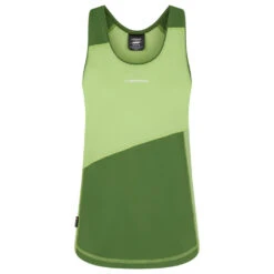 LA SPORTIVA Drift Tanks - Women's -The Trail Runner Shop k84 709718 drift tank w lime green kale 3 4