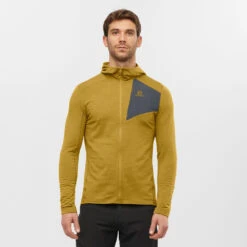 SALOMON Essential Lightwarm Hooded Midlayer Jacket - Men's -The Trail Runner Shop lc1595500 1 exhkmokudhppplk0