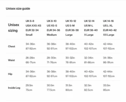 MONTANE Trail Armguards -The Trail Runner Shop montane sizeguide unisex 740cd8f4 eae2 41f3 a82a d9a0f1176c24