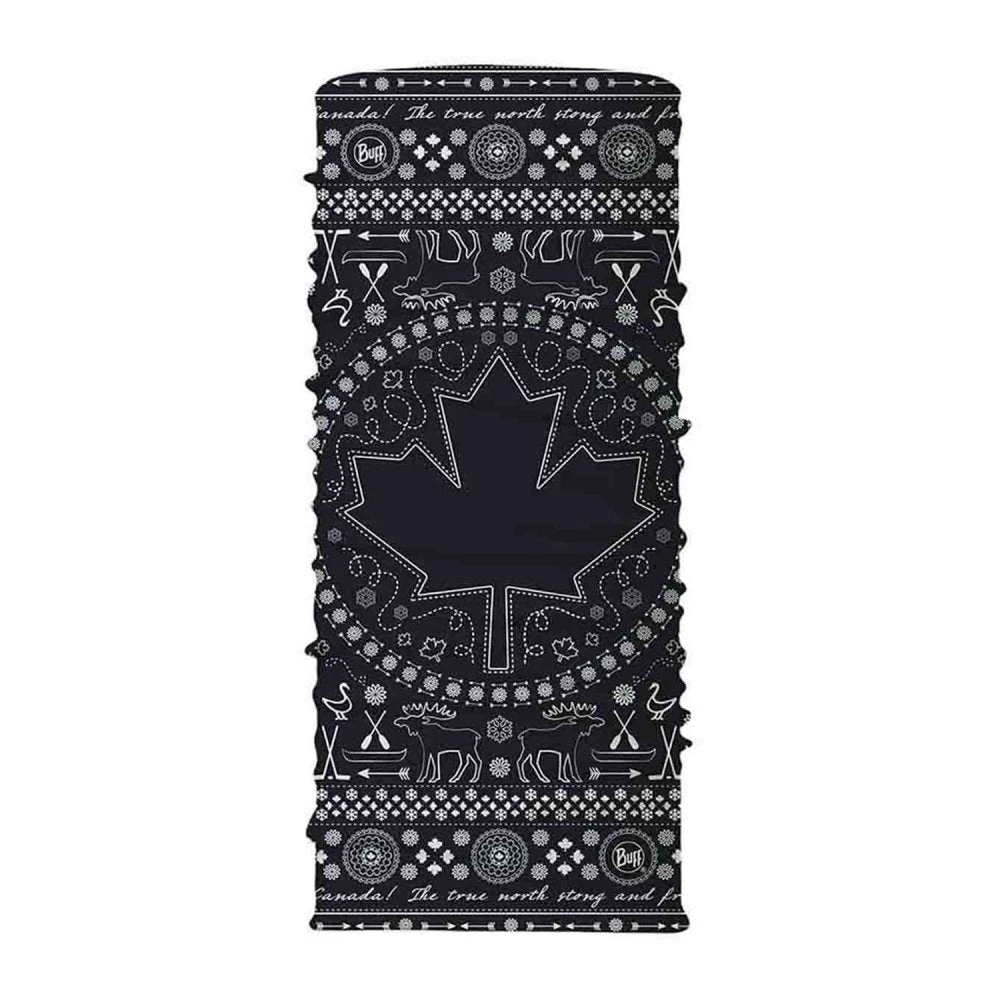 BUFF Original Neckwear - Canada Collection - O Canada! Black 3 BUFF Original Neckwear - Canada Collection - O Canada! Black
