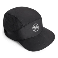 BUFF Reflective Pack Run Cap R - Solid Black -The Trail Runner Shop pack run cap r solid black 1137029991000 9