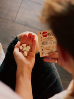 SALTSTICK FastChews - Peach -The Trail Runner Shop peach2