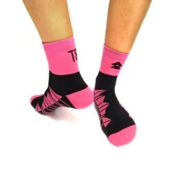 T8 Run Socks -The Trail Runner Shop pink