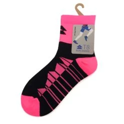T8 Run Socks -The Trail Runner Shop pinkpair