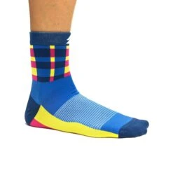 T8 Mix Match Socks -The Trail Runner Shop plaid