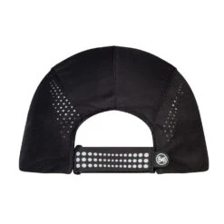 BUFF Reflective Pro Run Cap R - Solid Black -The Trail Runner Shop pro run cap buff solid black 1172269991000 2