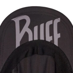 BUFF Reflective Pro Run Cap R - Solid Black -The Trail Runner Shop pro run cap buff solid black 1172269991000 3