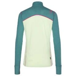 LA SPORTIVA Swift Long Sleeve Shirt - Women's -The Trail Runner Shop q19 727726 swiftlongsleevew celadonalpine 4