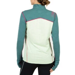 LA SPORTIVA Swift Long Sleeve Shirt - Women's -The Trail Runner Shop q19 727726 swiftlongsleevew celadonalpine new 2