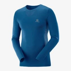 SALOMON Sense LS Tee - Men's -The Trail Runner Shop sense ls tee m LC1175700