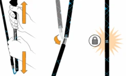 BLACK DIAMOND Distance Carbon FLZ Trekking Poles -The Trail Runner Shop tech highlight S15 z pole